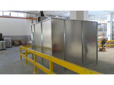 Dry-Type Wet Paint Booth